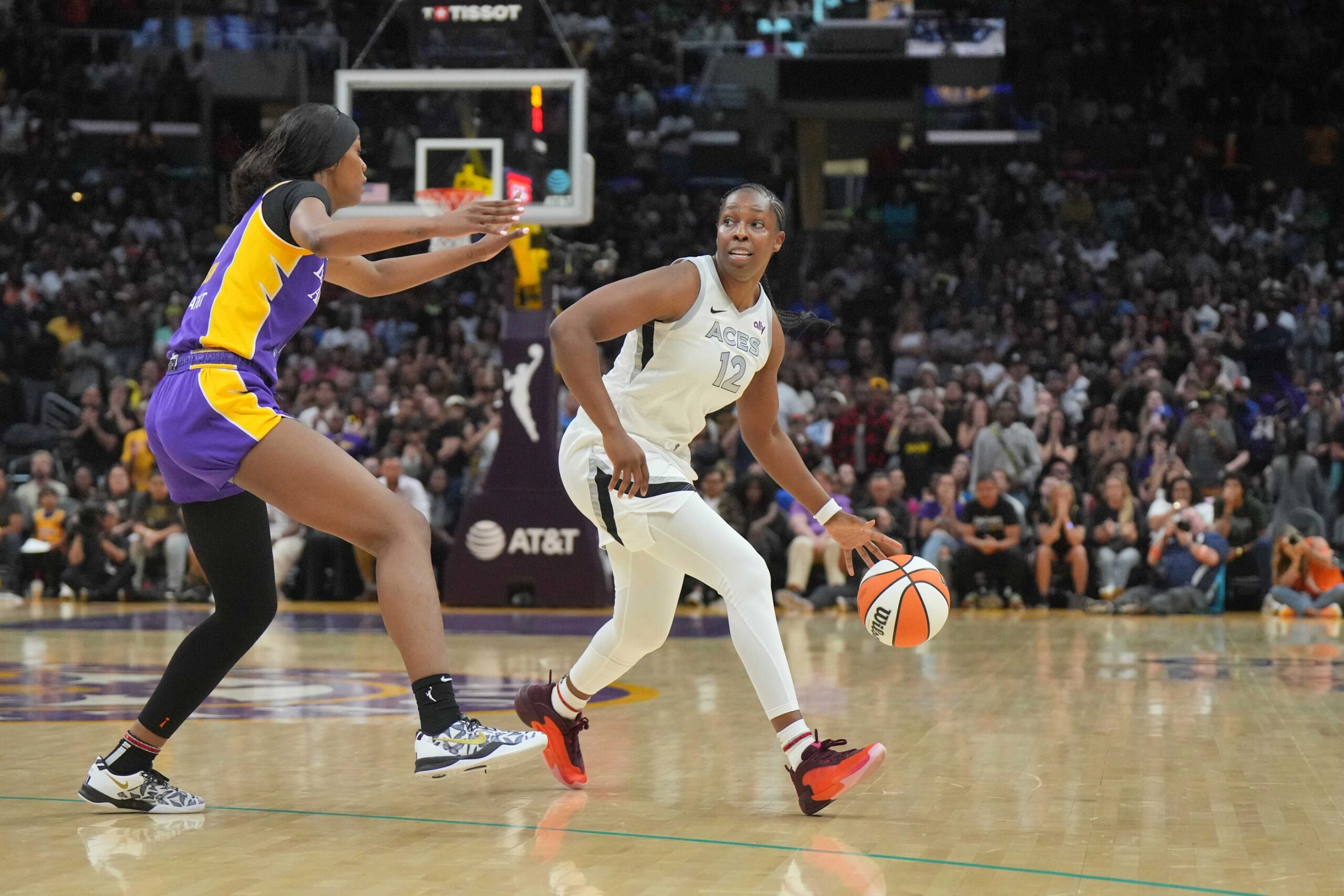 WNBA: Las Vegas Aces at Los Angeles Sparks