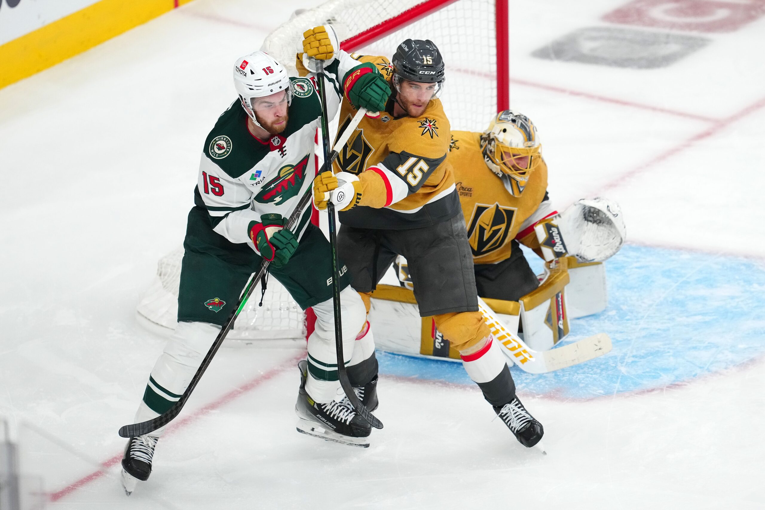 NHL: Stanley Cup Playoffs-Minnesota Wild at Vegas Golden Knights