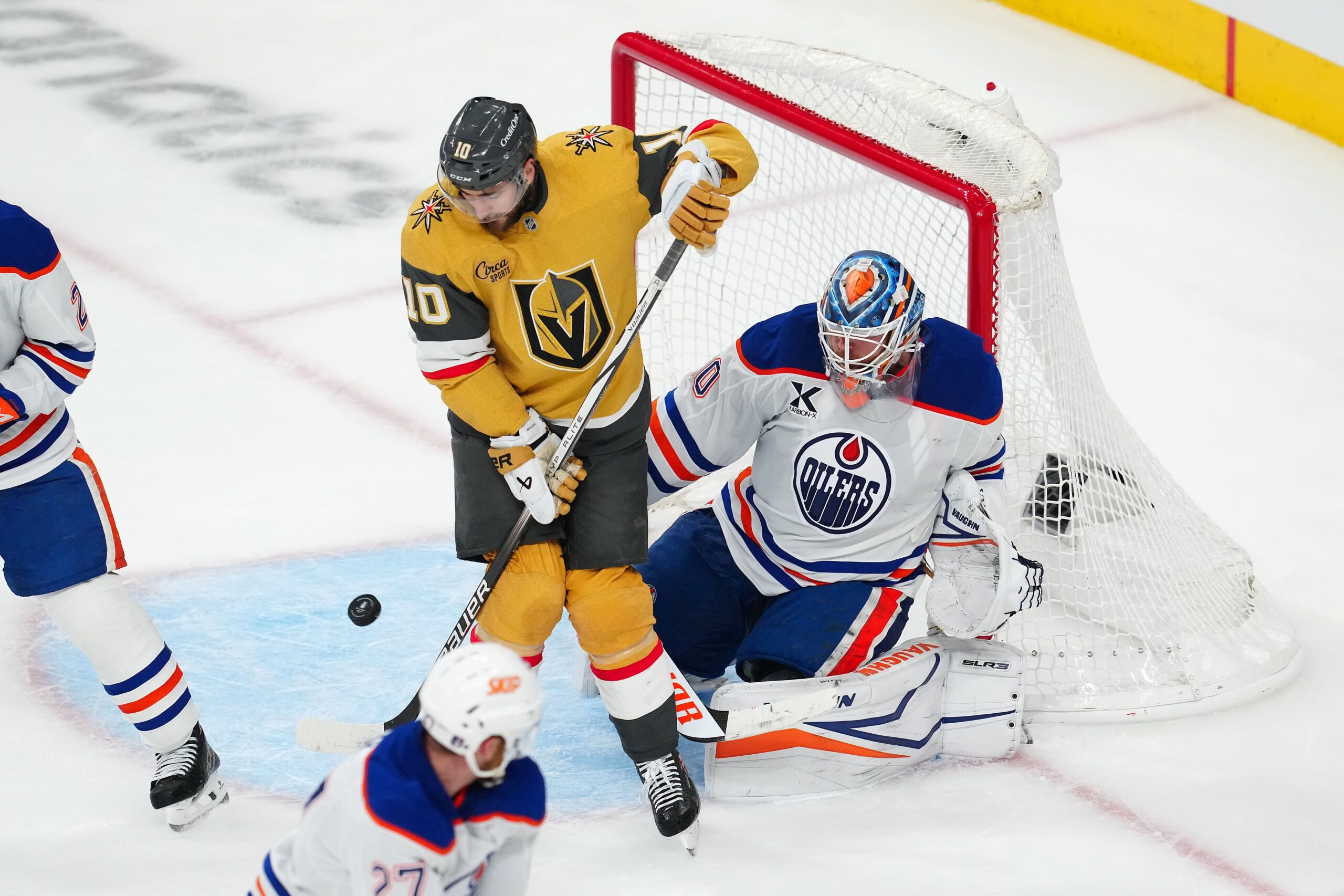 NHL: Stanley Cup Playoffs-Edmonton Oilers at Vegas Golden Knights