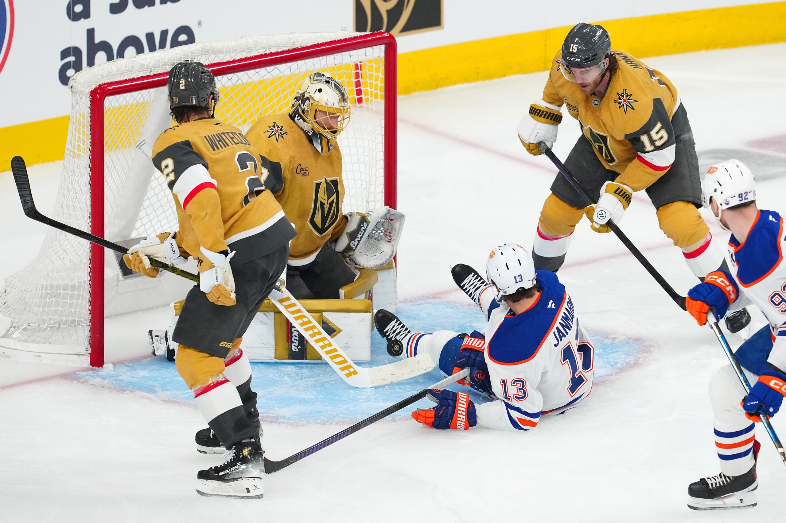 NHL: Stanley Cup Playoffs-Edmonton Oilers at Vegas Golden Knights