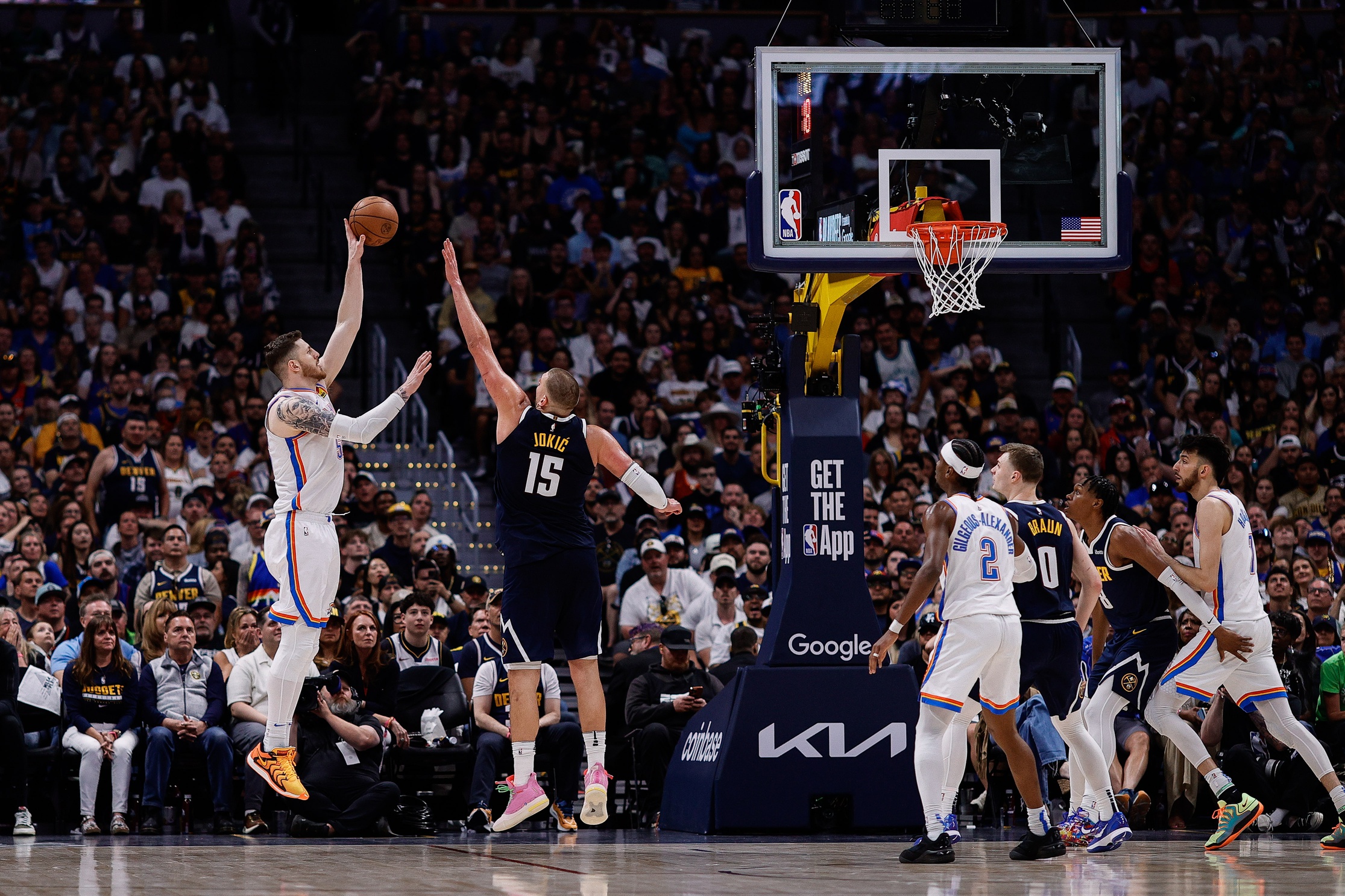 NBA: Playoffs-Oklahoma City Thunder at Denver Nuggets