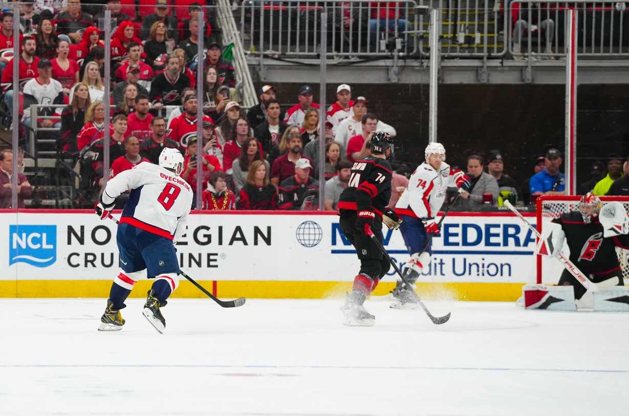 NHL: Stanley Cup Playoffs-Washington Capitals at Carolina Hurricanes