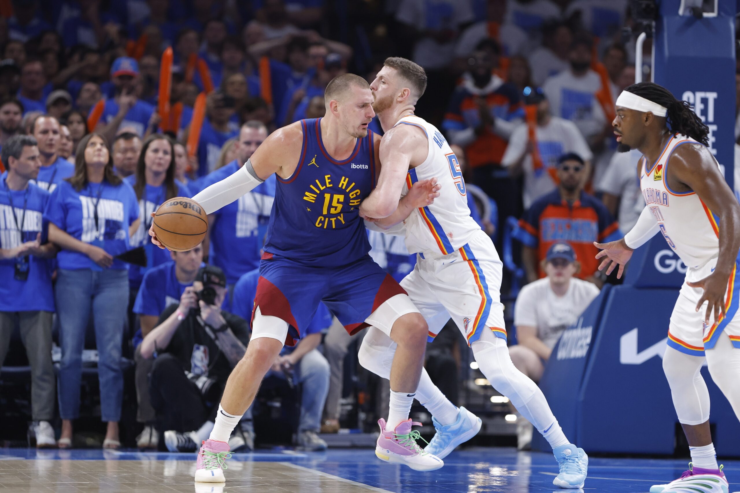 NBA: Playoffs-Denver Nuggets at Oklahoma City Thunder