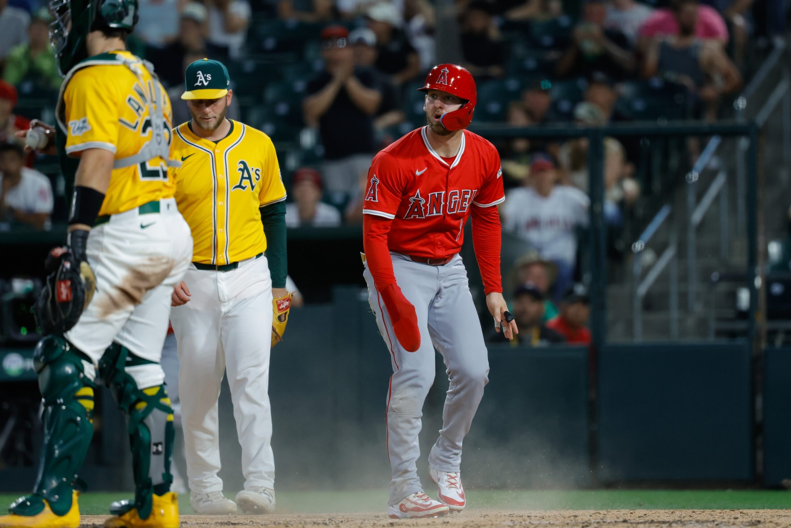 MLB: Los Angeles Angels at Athletics