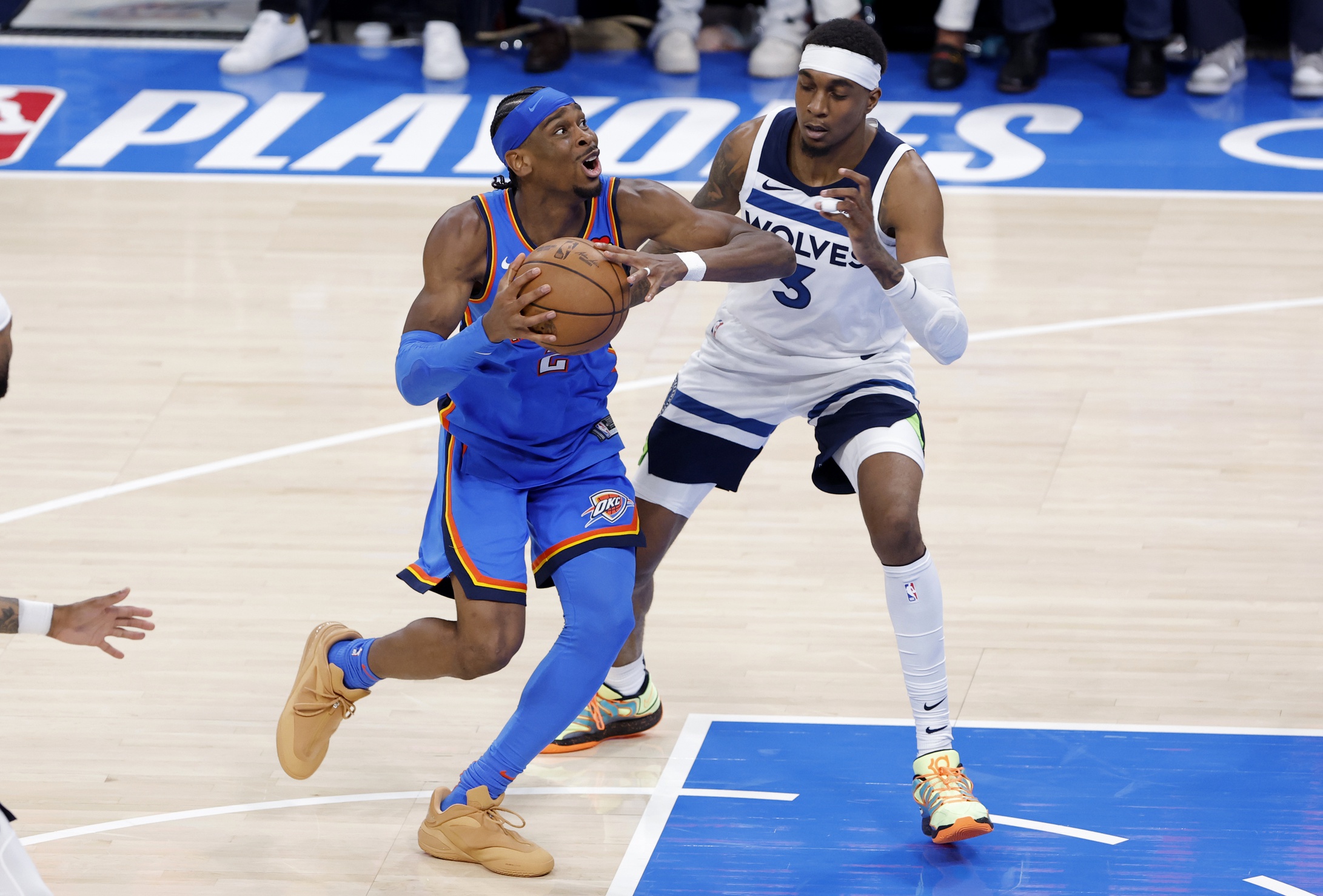 NBA: Playoffs-Minnesota Timberwolves at Oklahoma City Thunder