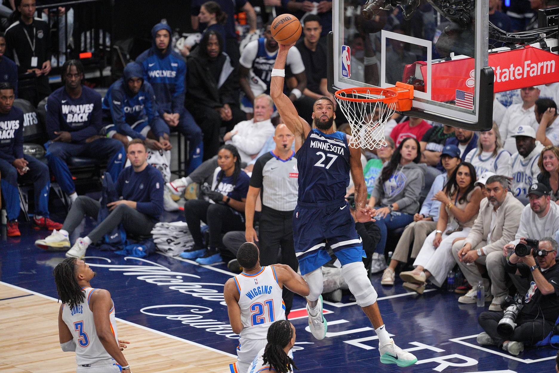 NBA: Playoffs-Oklahoma City Thunder at Minnesota Timberwolves