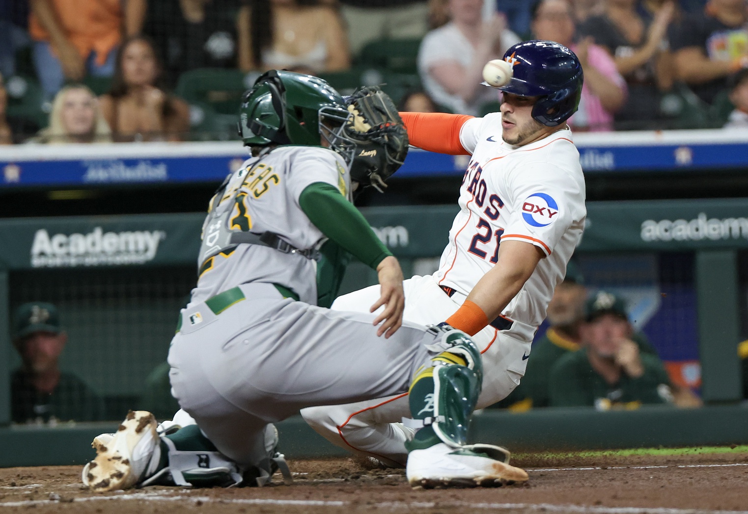 MLB: Athletics at Houston Astros