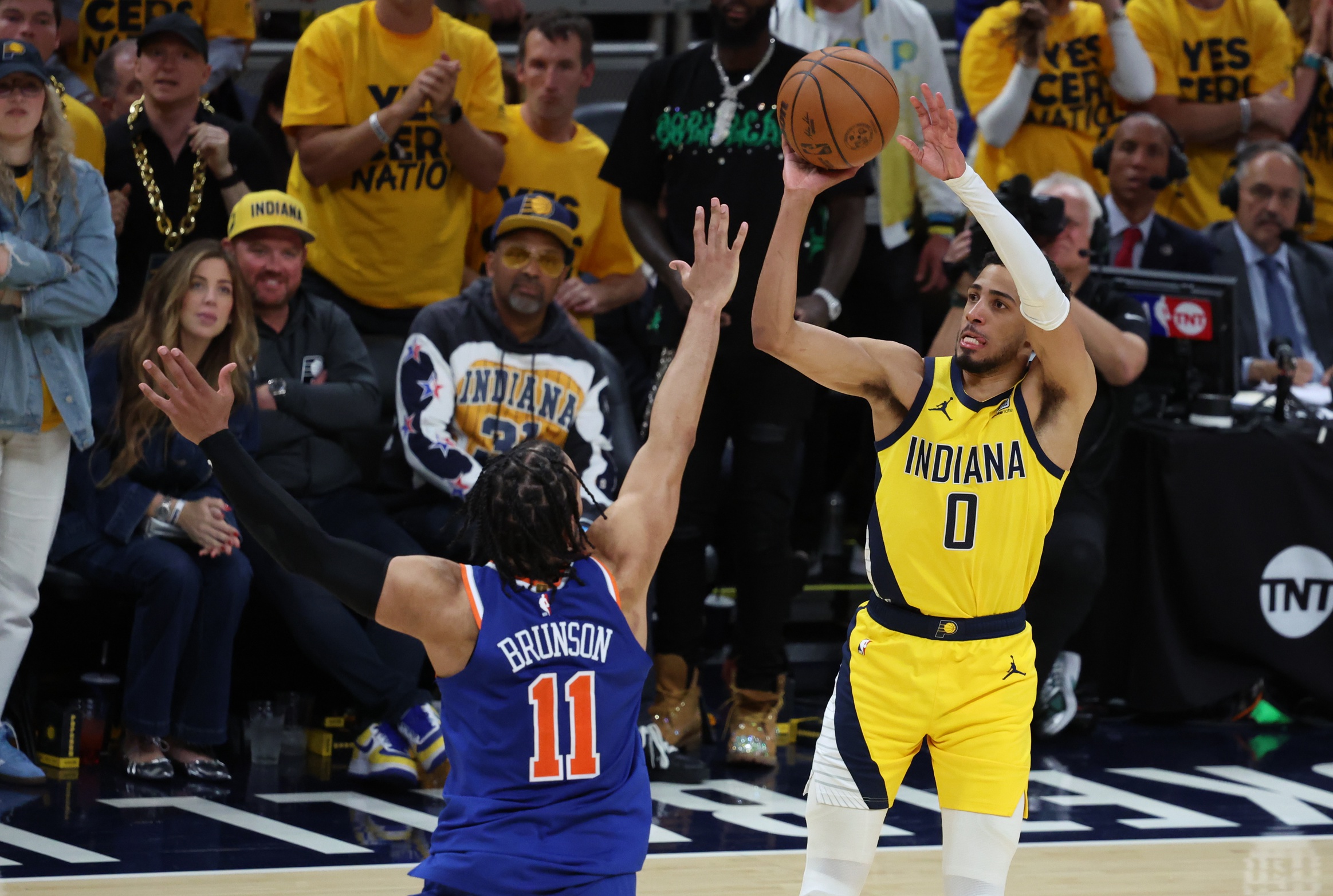 NBA: Playoffs-New York Knicks at Indiana Pacers
