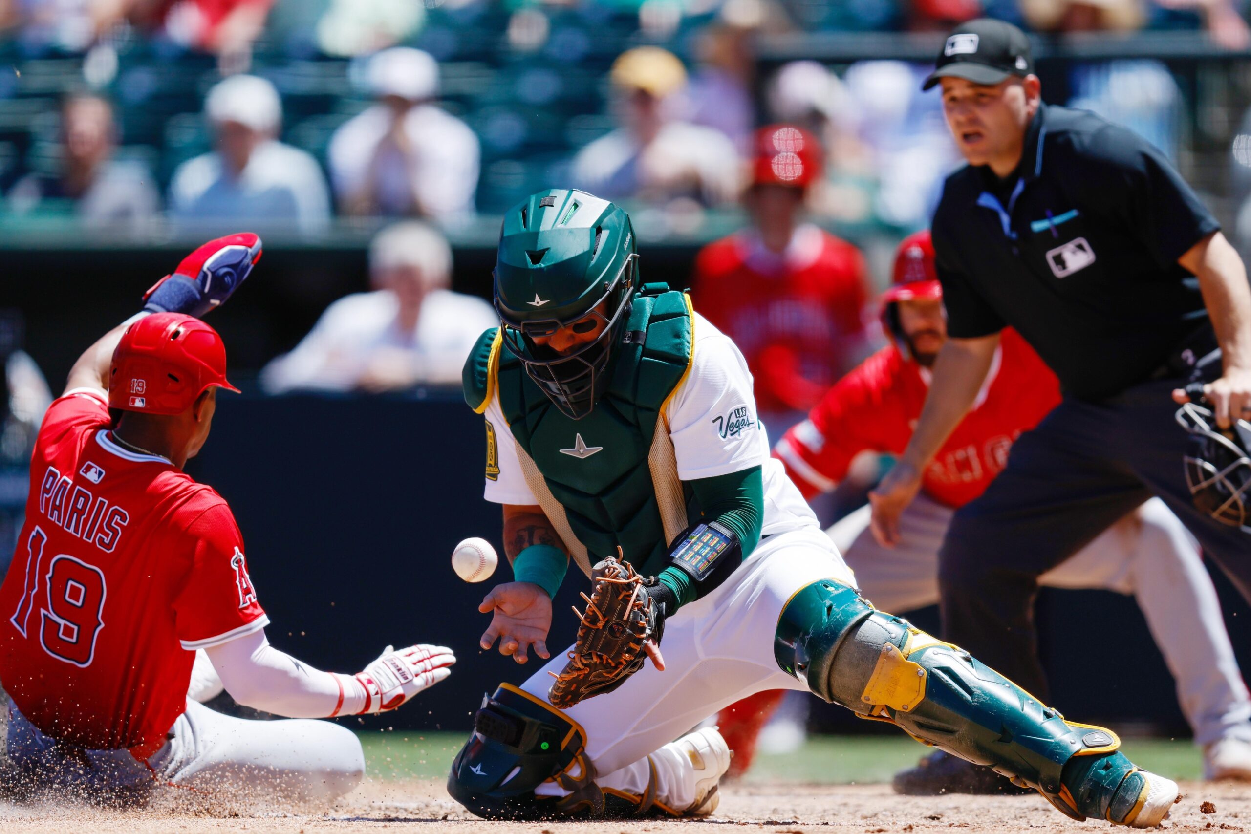 MLB: Los Angeles Angels at Athletics