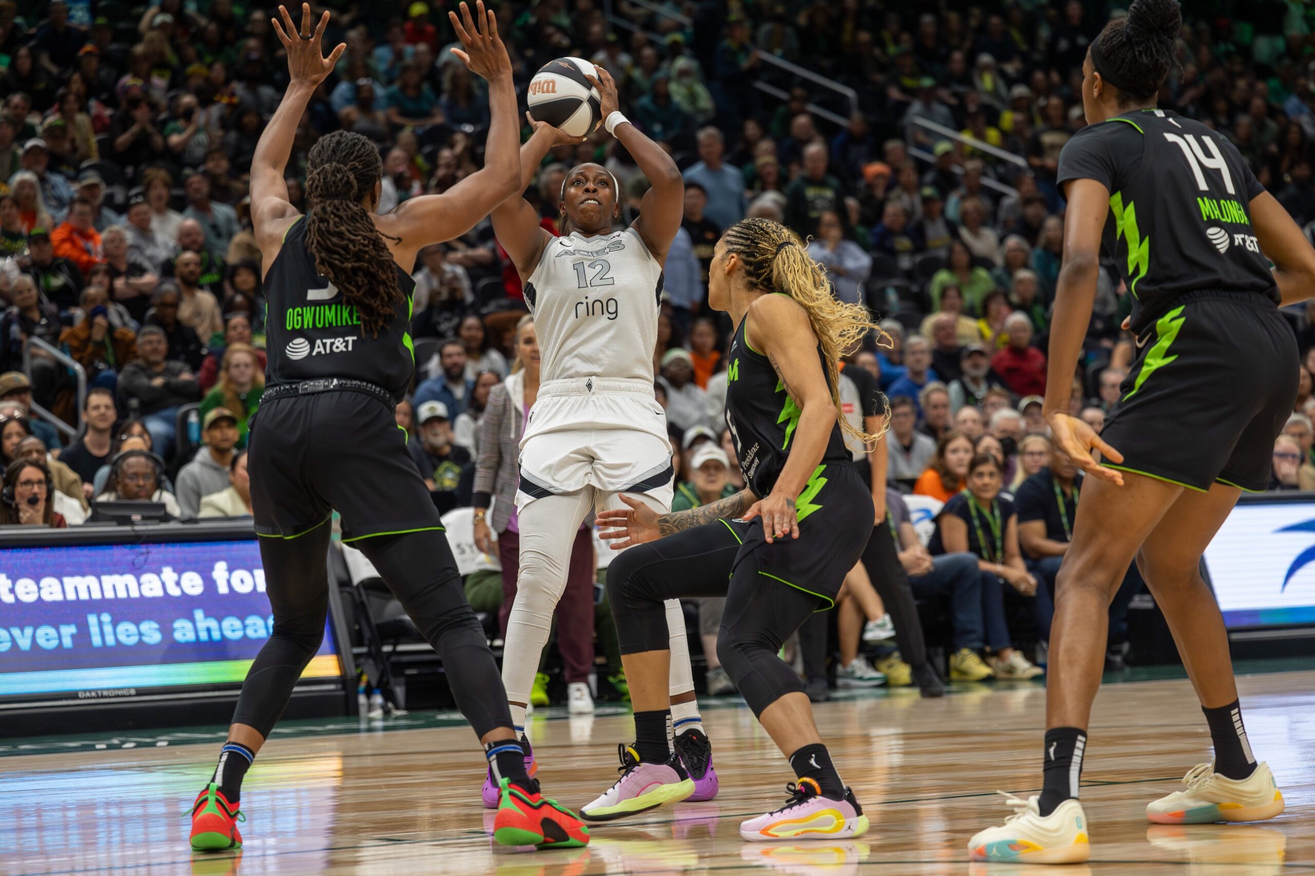 WNBA: Las Vegas Aces at Seattle Storm