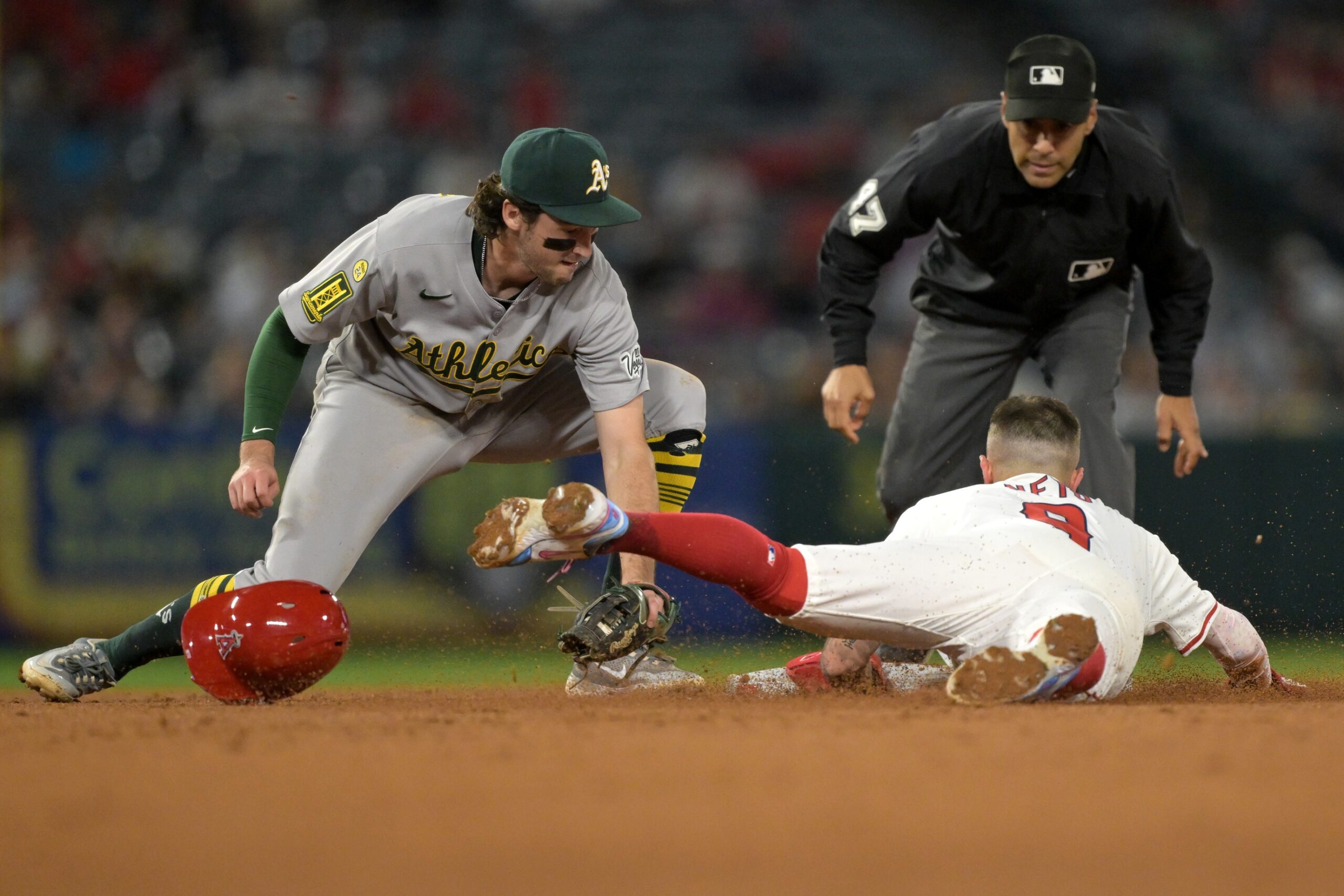 MLB: Athletics at Los Angeles Angels