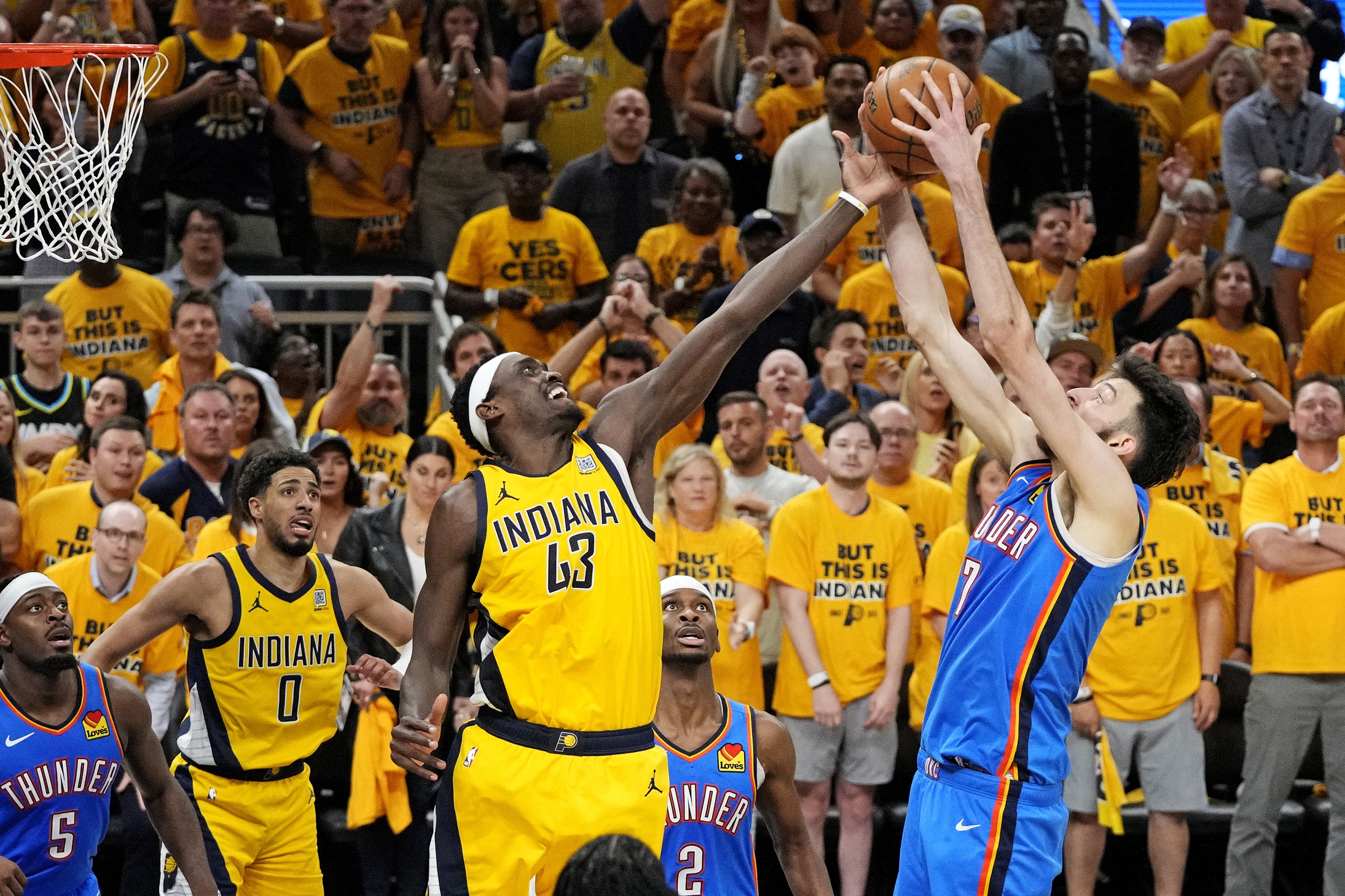 NBA: Finals-Oklahoma City Thunder at Indiana Pacers