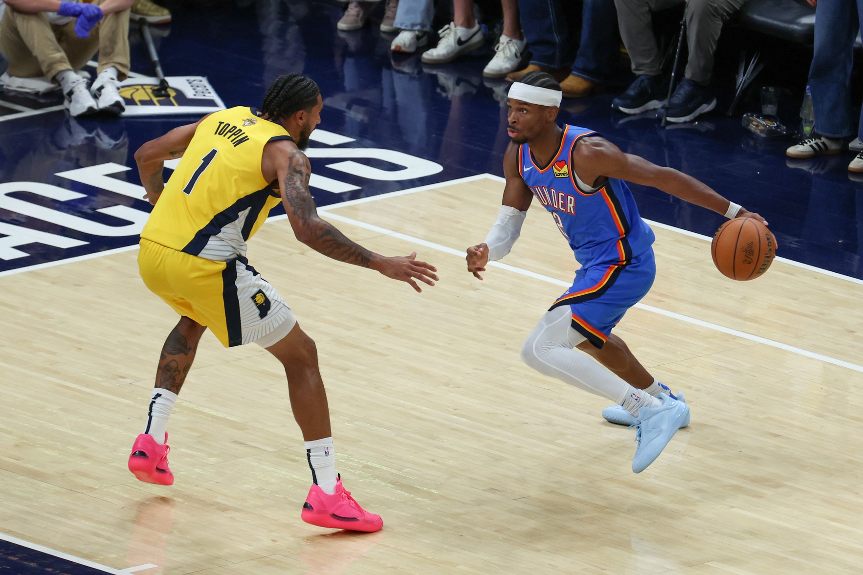NBA: Finals-Oklahoma City Thunder at Indiana Pacers