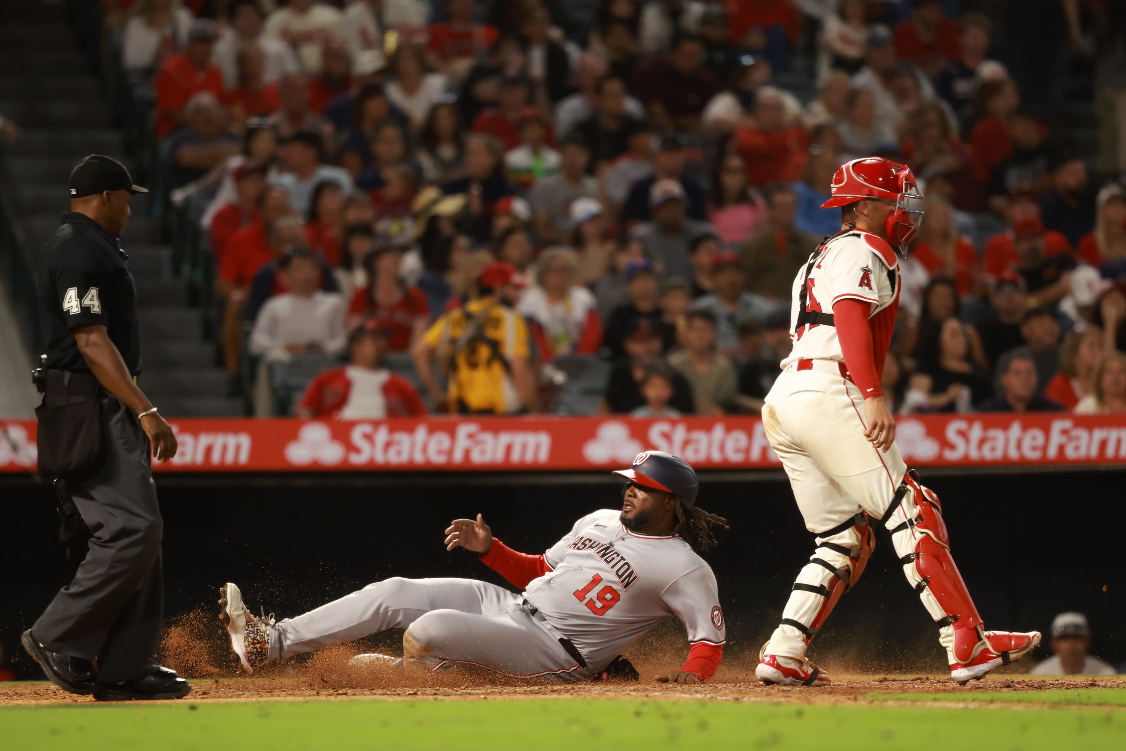 MLB: Washington Nationals at Los Angeles Angels