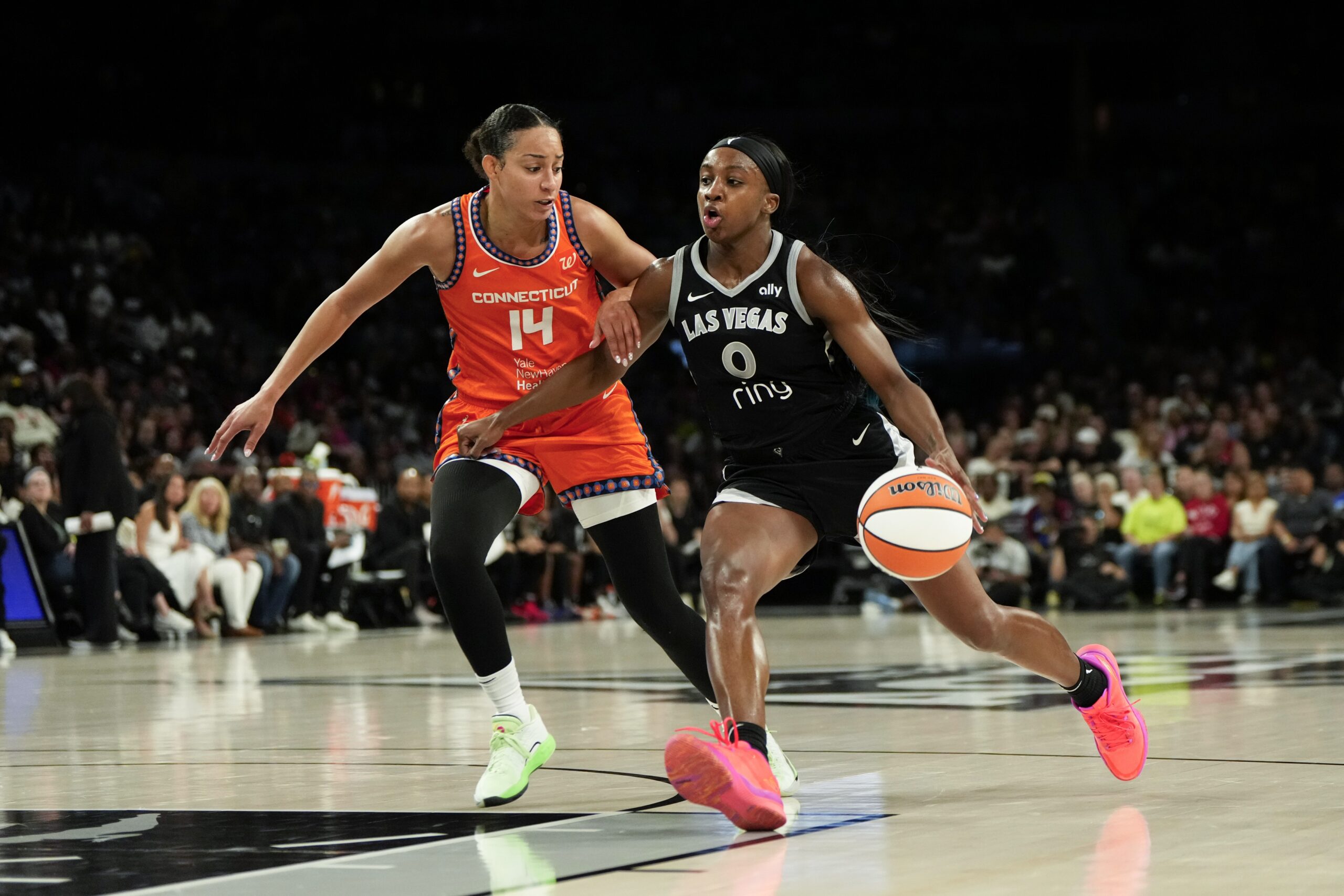 WNBA: Connecticut Sun at Las Vegas Aces