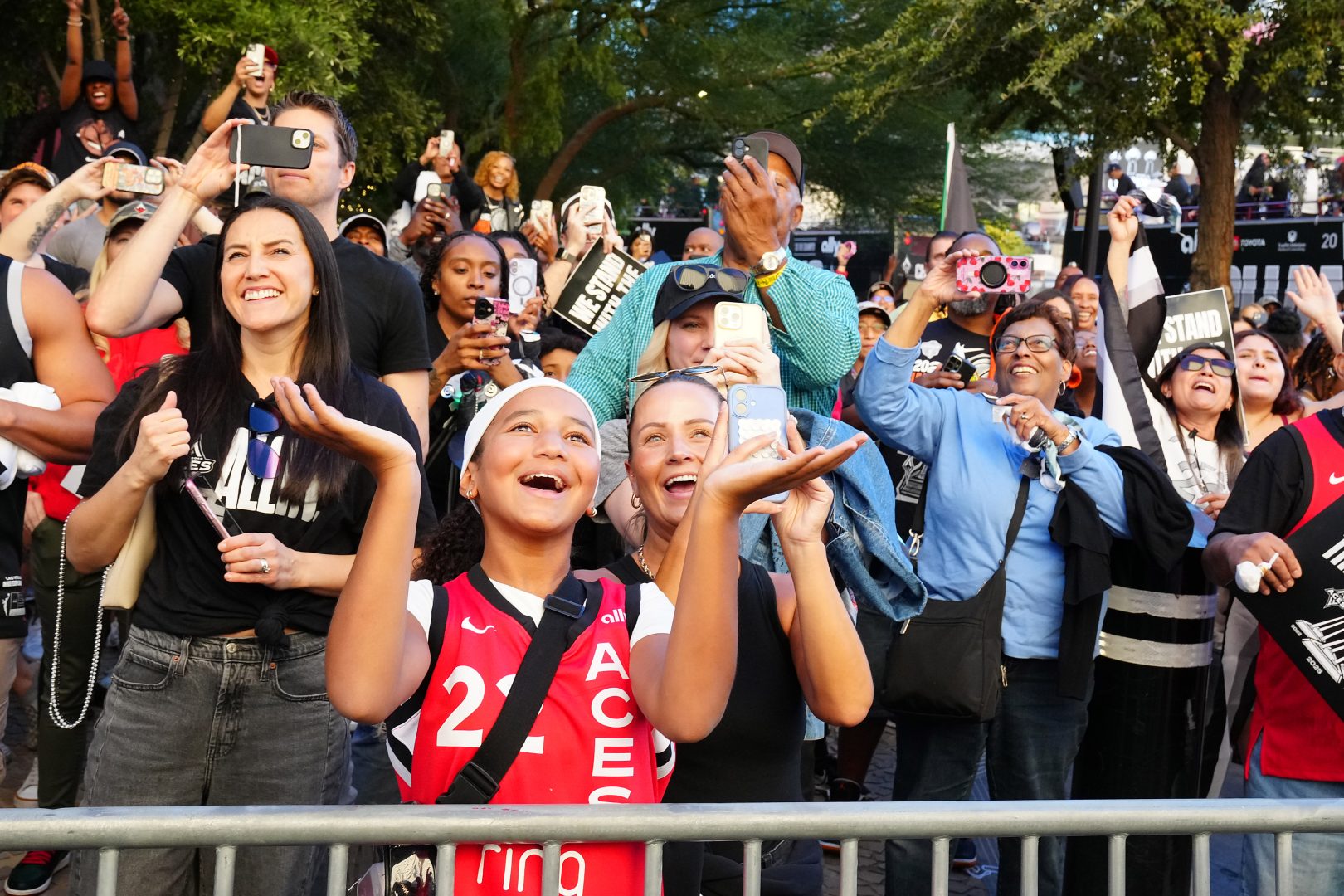 WNBA: Las Vegas-Championship Celebration