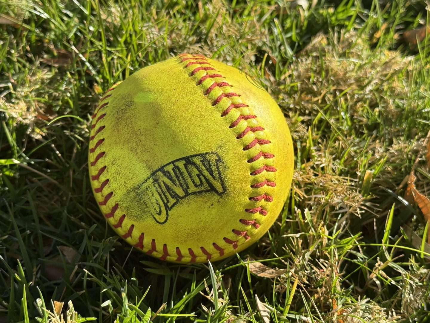 UNLV softball on the grass at Jim Rogers Field at Eller Media Stadium in Las Vegas