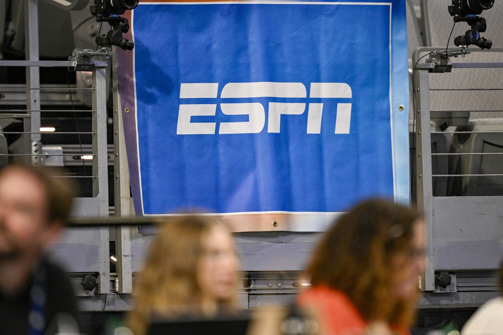 A view of the ESPN logo