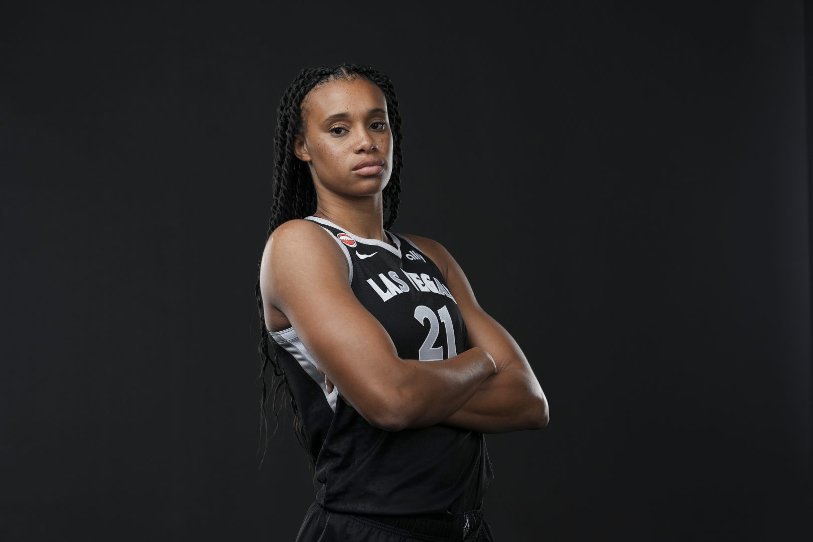 Las Vegas Aces forward-center Brianna Turner
