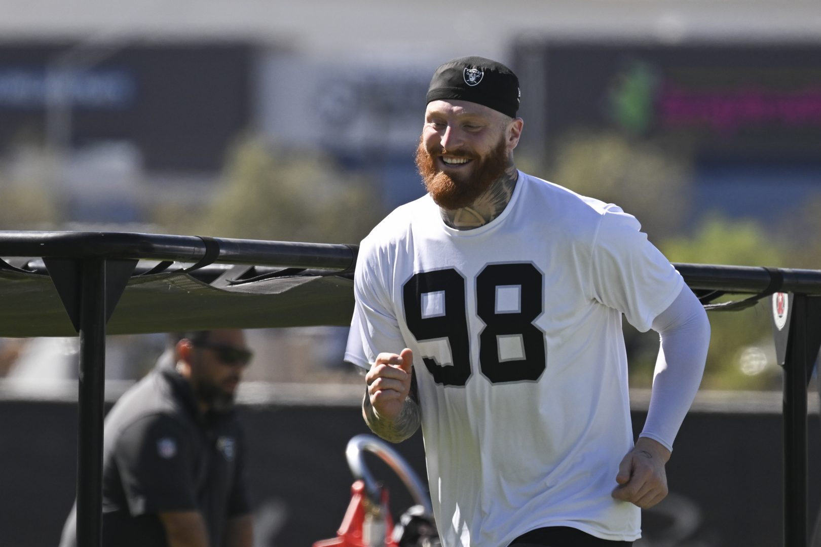 Las Vegas Raiders defensive end Maxx Crosby
