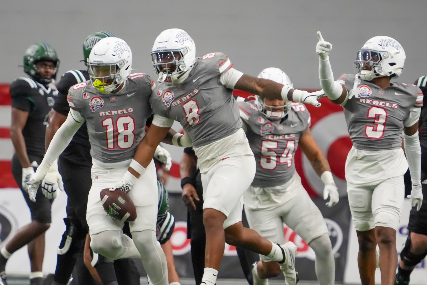 UNLV Rebels linebacker Marsel McDuffie