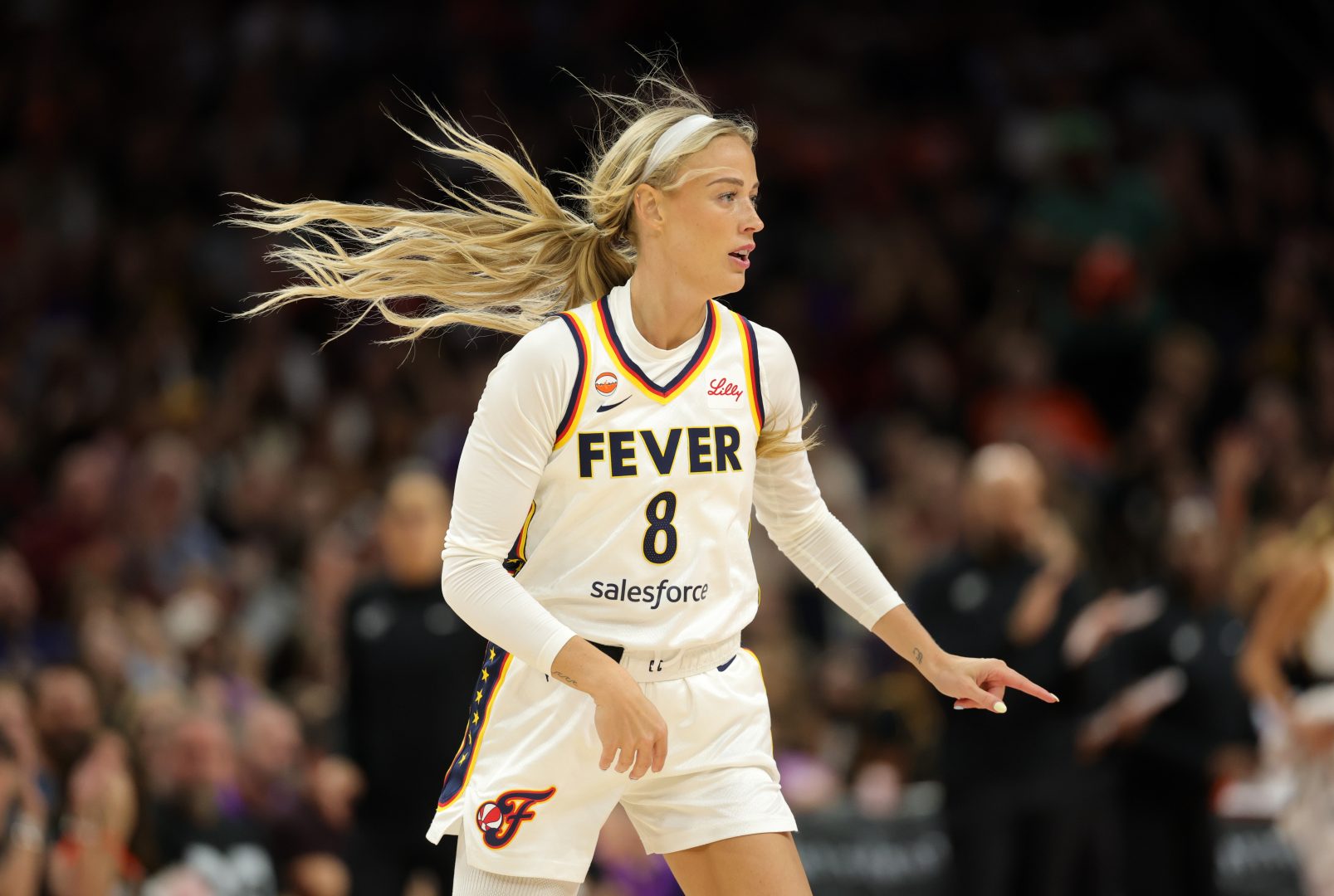 ndiana Fever guard Sophie Cunningham