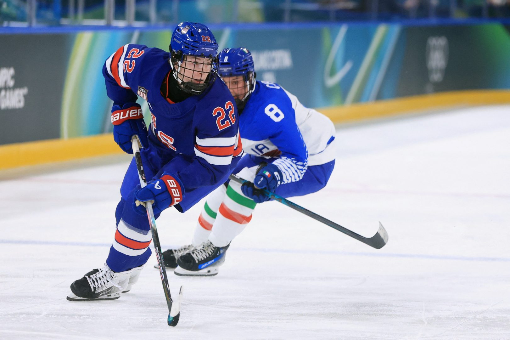 Tessa Janecke of United States in action